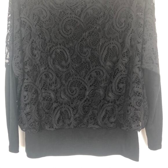 Joseph A. Sweater Womens Medium Lace Party Cocktail Evening Formal Occasionwear - Picture 4 of 9